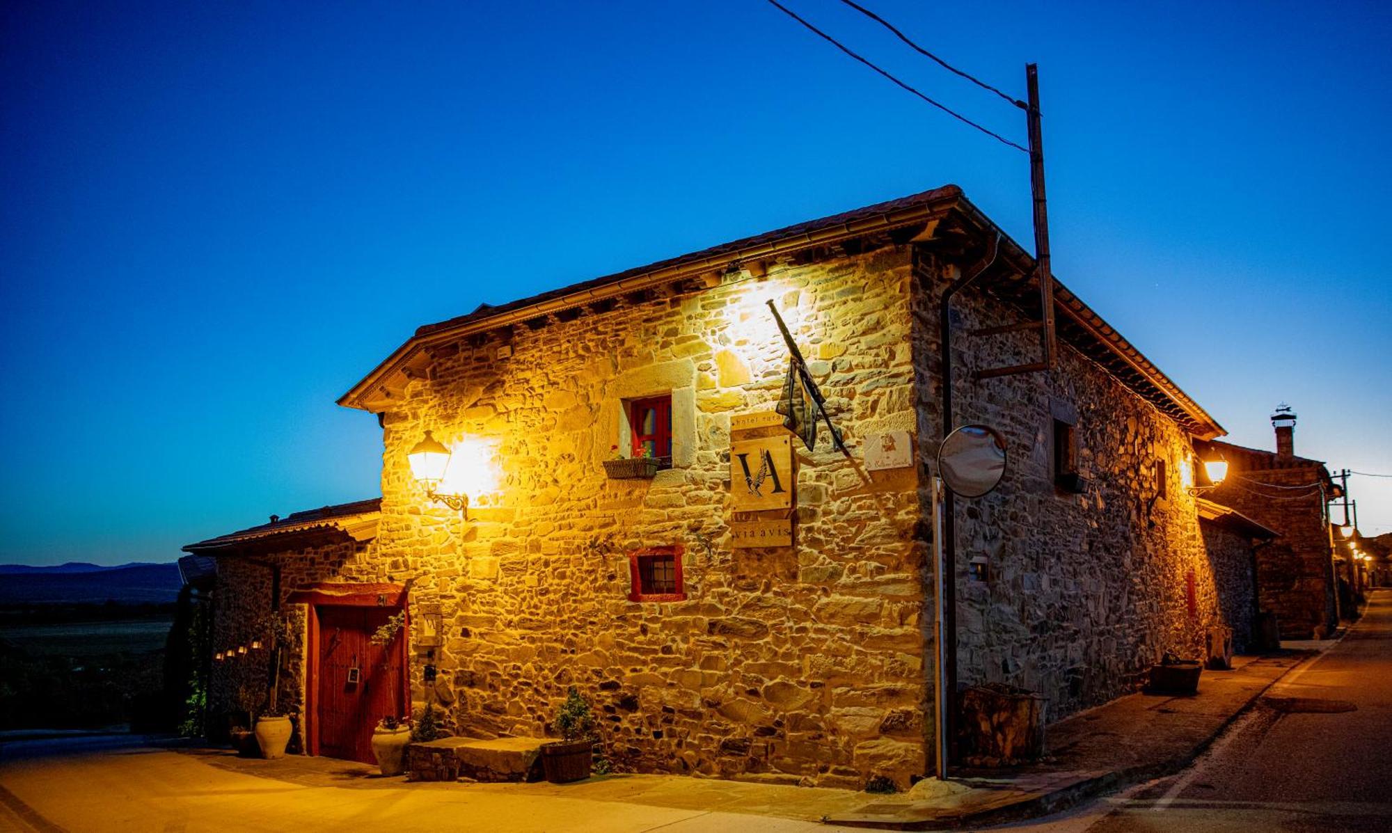 Via Avis Pension Santa Catalina de Somoza Buitenkant foto
